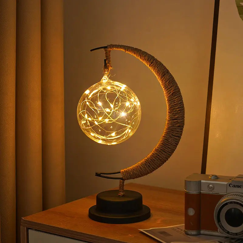 LED Star Moon Table Lamp